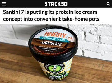 HNGRY Protein Ice Cream Gets a Shoutout on Stack3d!
